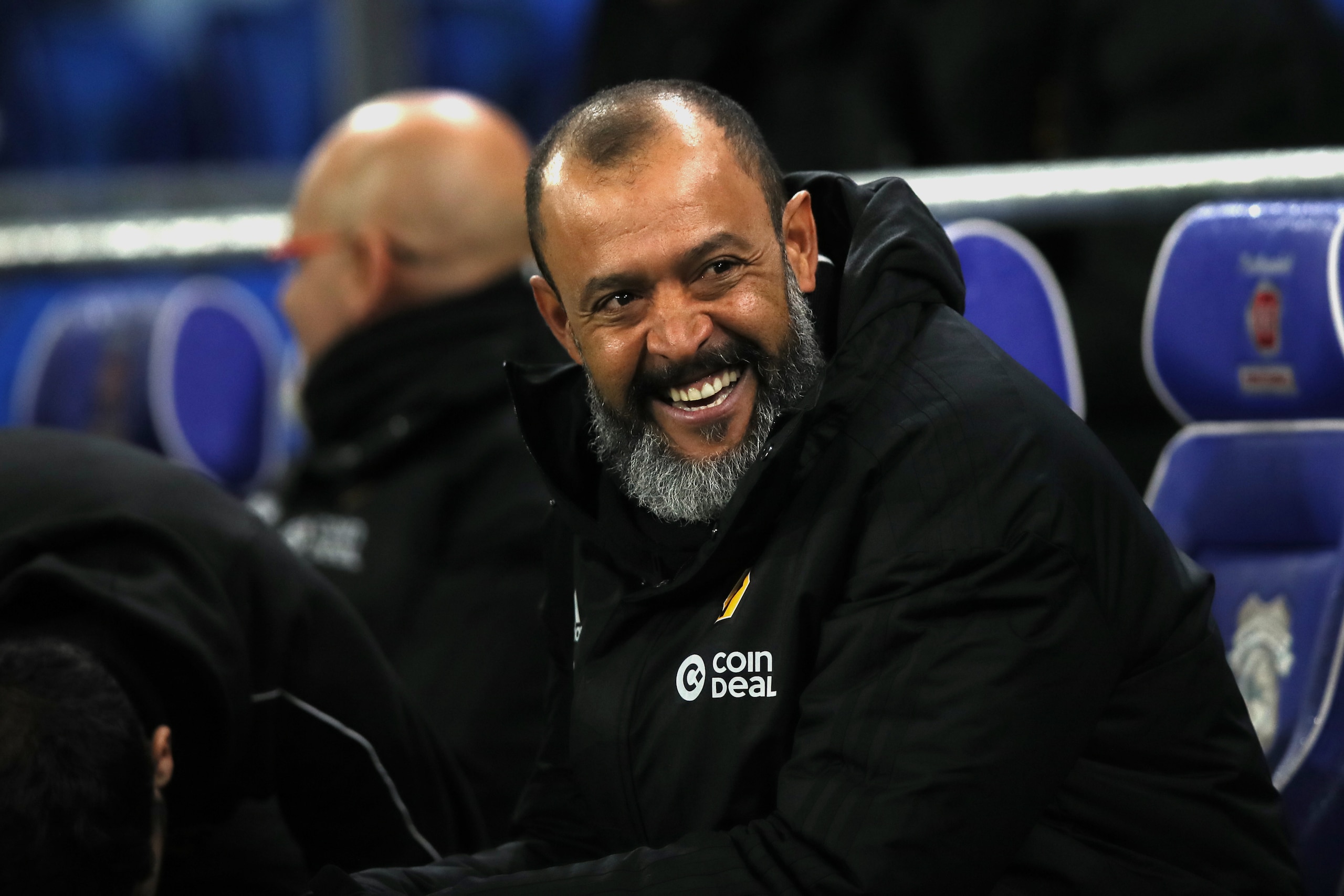 CARDIFF, WALES - NOVEMBER 30: Nuno Espirito Santo the head coach / manager of Wolverhampton Wanderers during the Premier League match between Cardiff City and Wolverhampton Wanderers at Cardiff City Stadium on November 30, 2018 in Cardiff, United Kingdom. CARDIFF, WALES - NOVEMBER 30: Nuno Espirito Santo the head coach / manager of Wolverhampton Wanderers during the Premier League match between Cardiff City and Wolverhampton Wanderers at Cardiff City Stadium on November 30, 2018 in Cardiff, United Kingdom.