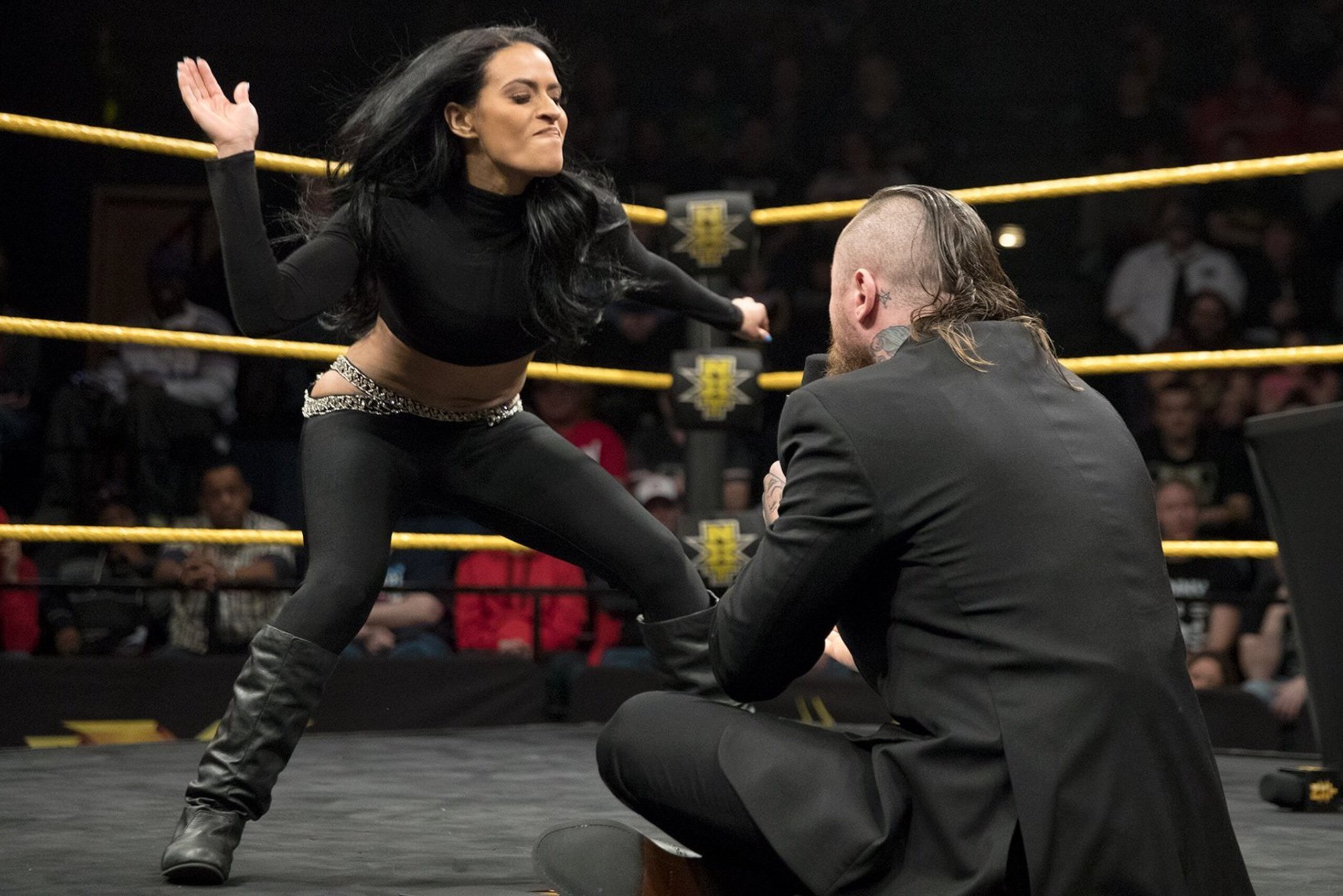 Zelina Vega may be small in stature, but she might also be Black's biggest reason to go to SmackDown.