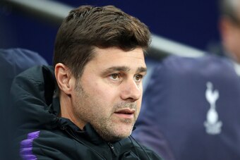 LONDON, ENGLAND - DECEMBER 05:  Mauricio Pochettino, Manager of Tottenham Hotspur looks on prior to the Premier League match between Tottenham Hotspur and Southampton FC at Wembley Stadium on December 5, 2018 in London, United Kingdom.  (Photo by Catherin