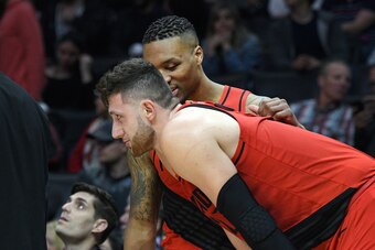 In the wake of LaMarcus Aldridge's departure in 2015, Damian Lillard has become the voice of the Blazers, not only to fans and media but also to his teammates.