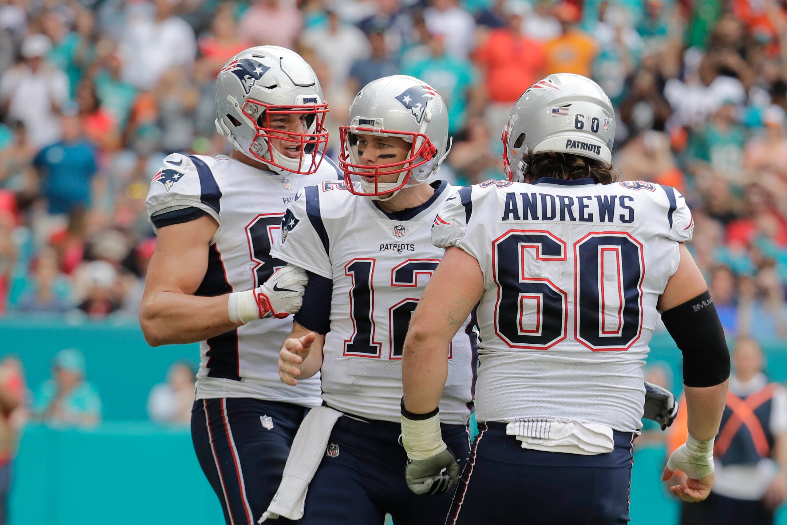 The Patriots suffered a brutal Week 14 loss to the Dolphins, but a bye in the AFC playoffs is still likely.