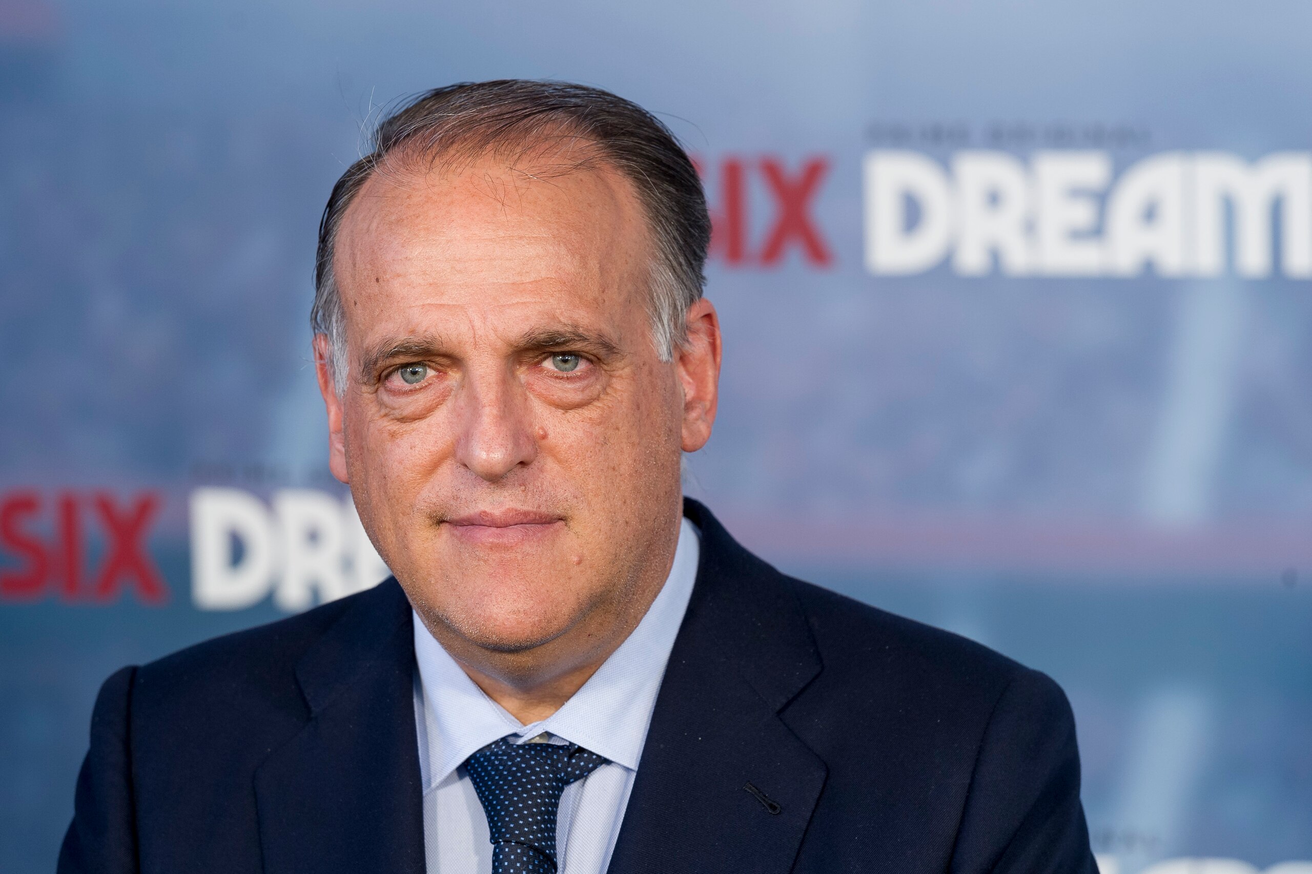 MADRID, SPAIN - JULY 17:  Javier Tebas attends 'Six Dreams' premiere at Capitol Cinema on July 17, 2018 in Madrid, Spain.  (Photo by Juan Naharro Gimenez/Getty Images)