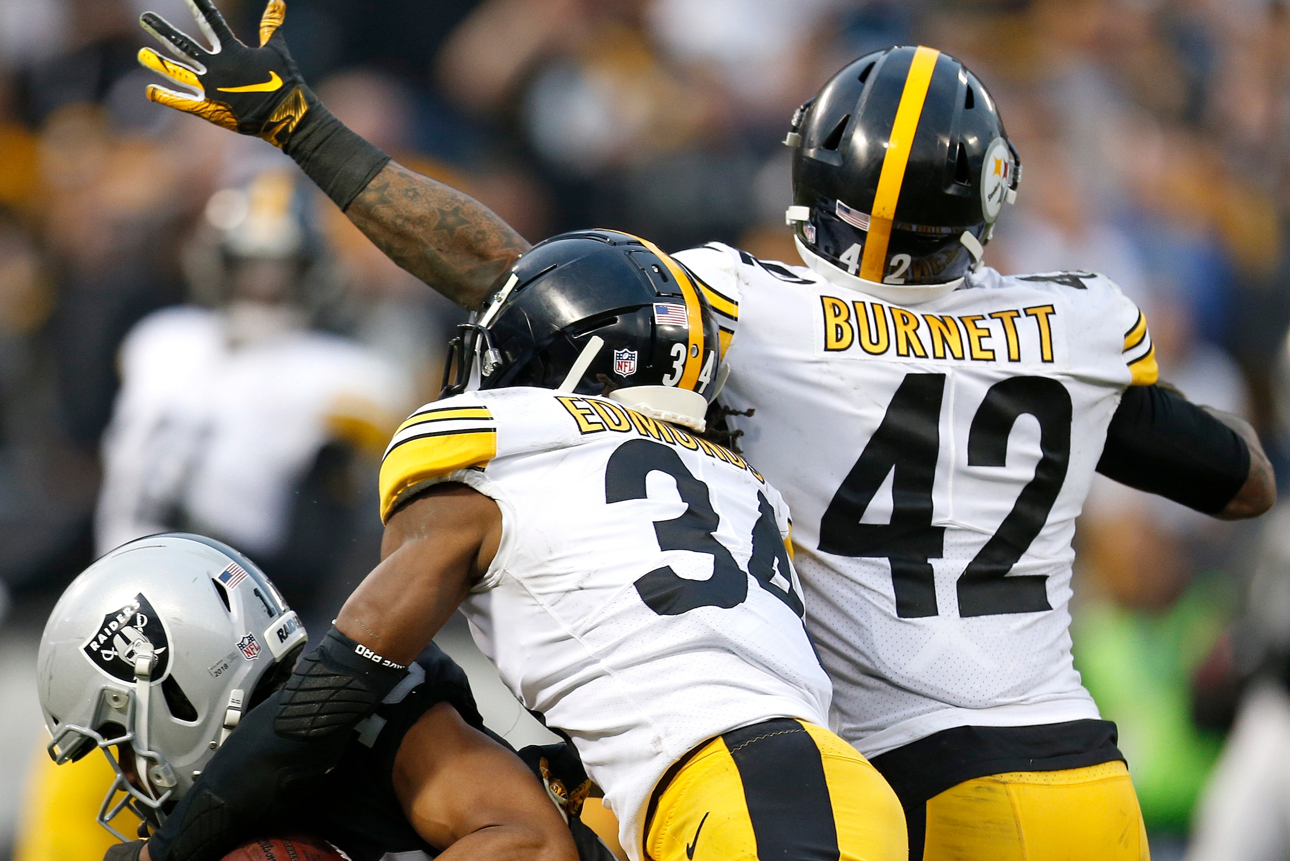 The Steelers are reeling with three straight losses.