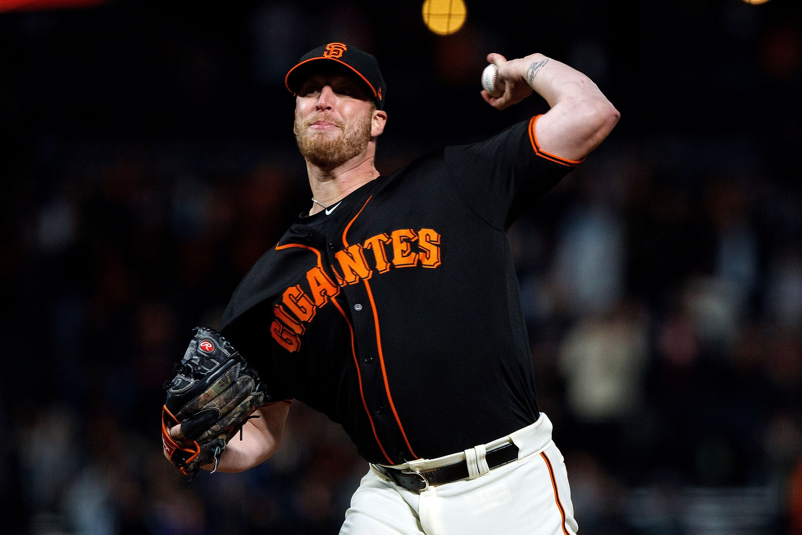 SAN FRANCISCO, CA - SEPTEMBER 15: Will Smith #13 of the San Francisco Giants pitches against the Colorado Rockies during the ninth inning at AT&T Park on September 15, 2018 in San Francisco, California. The San Francisco Giants defeated the Colorado Rocki