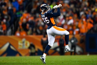 DENVER, CO - DECEMBER 15:  Outside linebacker Bradley Chubb #55 of the Denver Broncos celebrates after a second quarter sack against the Cleveland Browns at Broncos Stadium at Mile High on December 15, 2018 in Denver, Colorado. (Photo by Dustin Bradford/G