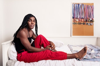 "Because they don't want me to run, I have to run harder," Andraya says.