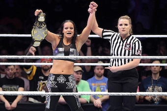 Could Baszler be holding up the SmackDown Women's Championship at some point in 2019 after taking down Asuka?