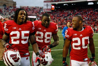 White (20) played as a freshman, sophomore and junior with Ball (28), and as a junior and senior with Gordon (25).