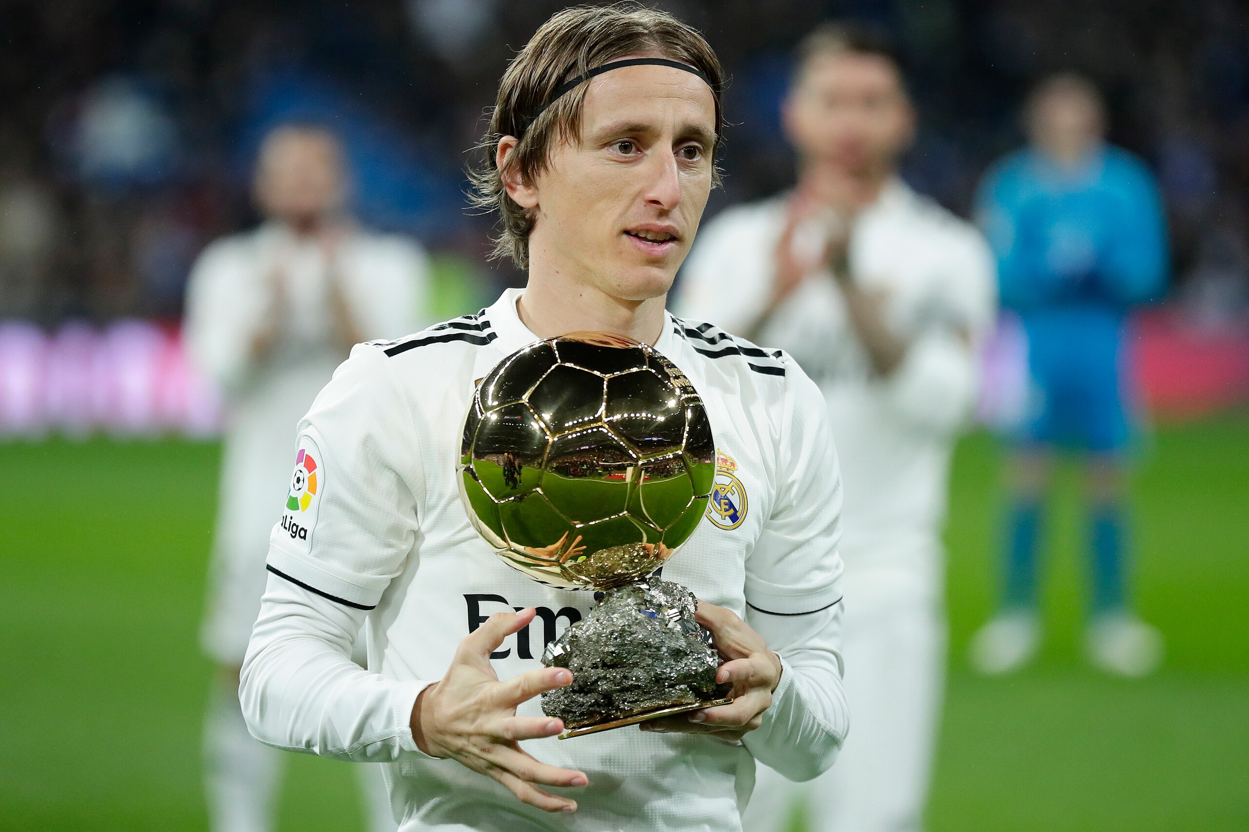 It's been a trophy laden year for Modric, both personally and at club level.