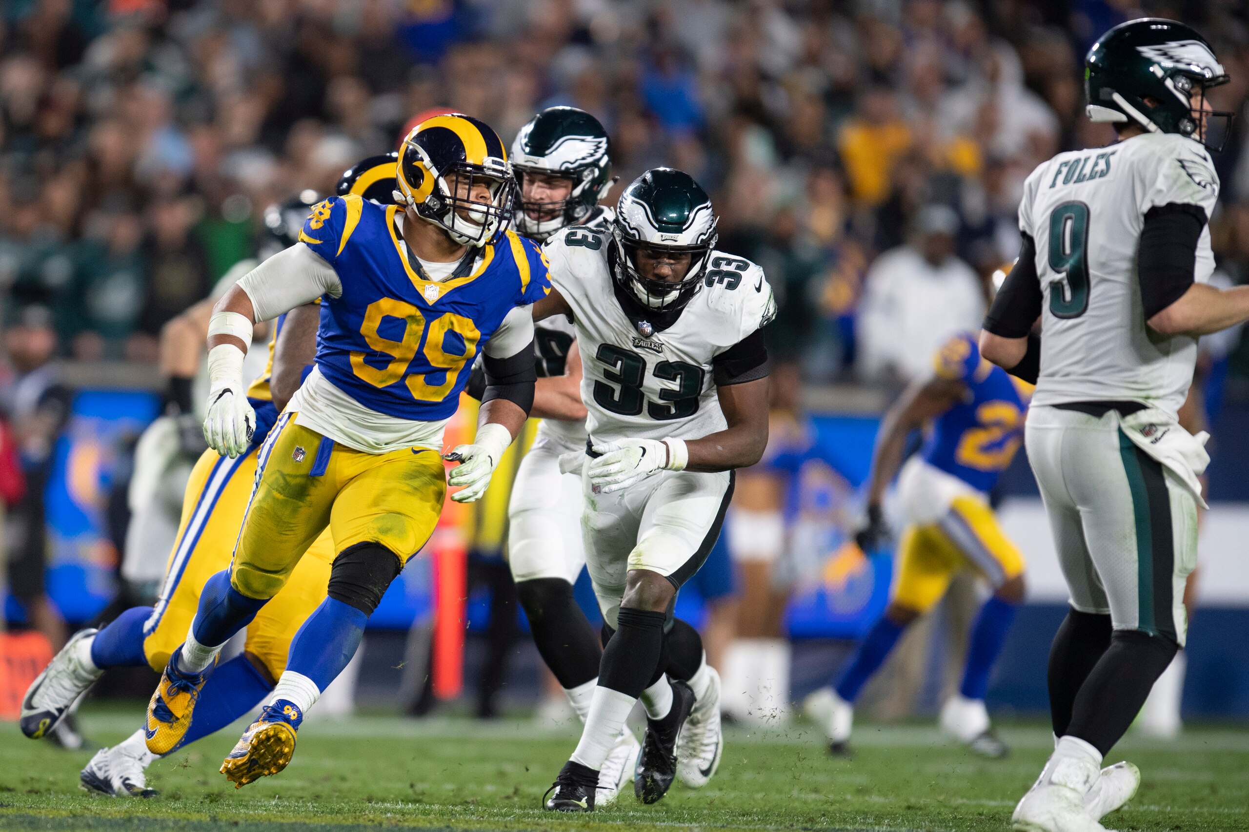 The Rams clinch the No. 2 seed with a win in Week 17.