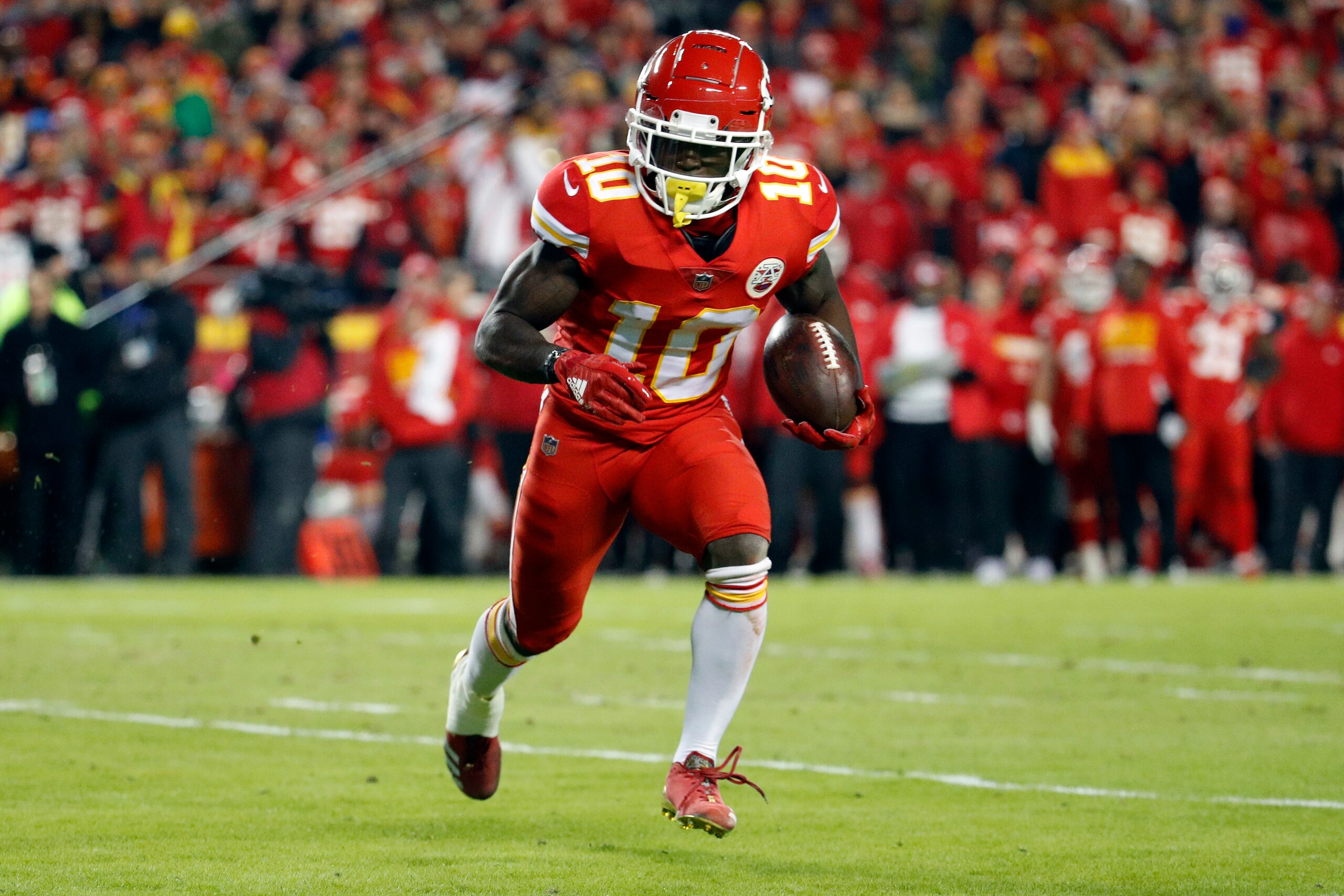 Tyreek Hill has the speed needed to torment the Raiders. Tyreek Hill has the speed needed to torment the Raiders.
