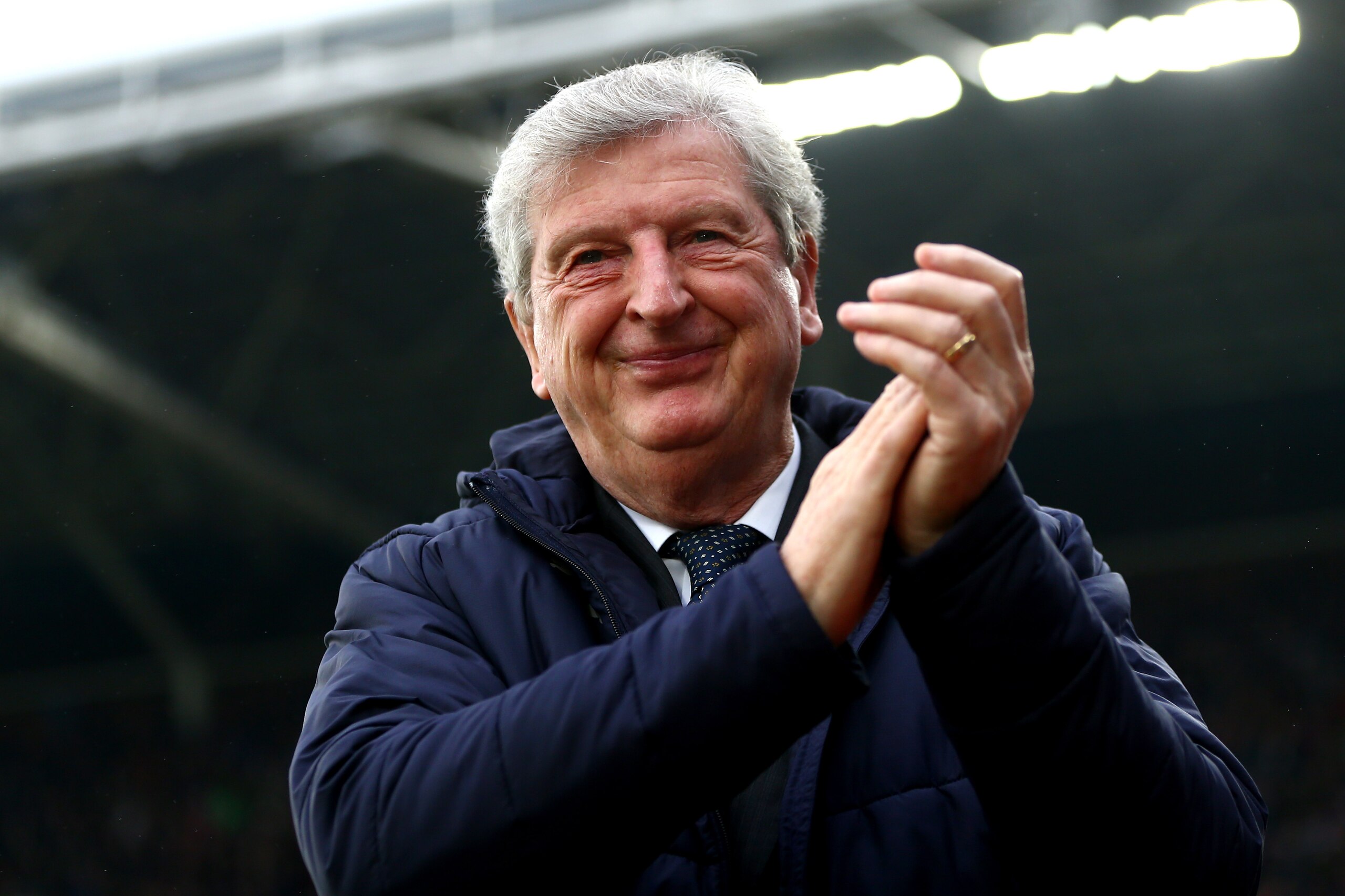 LONDON, ENGLAND - DECEMBER 30:  Roy Hodgson, Manager of Crystal Palace acknowledges the fans prior to the Premier League match between Crystal Palace and Chelsea FC at Selhurst Park on December 30, 2018 in London, United Kingdom.  (Photo by Jordan Mansfie