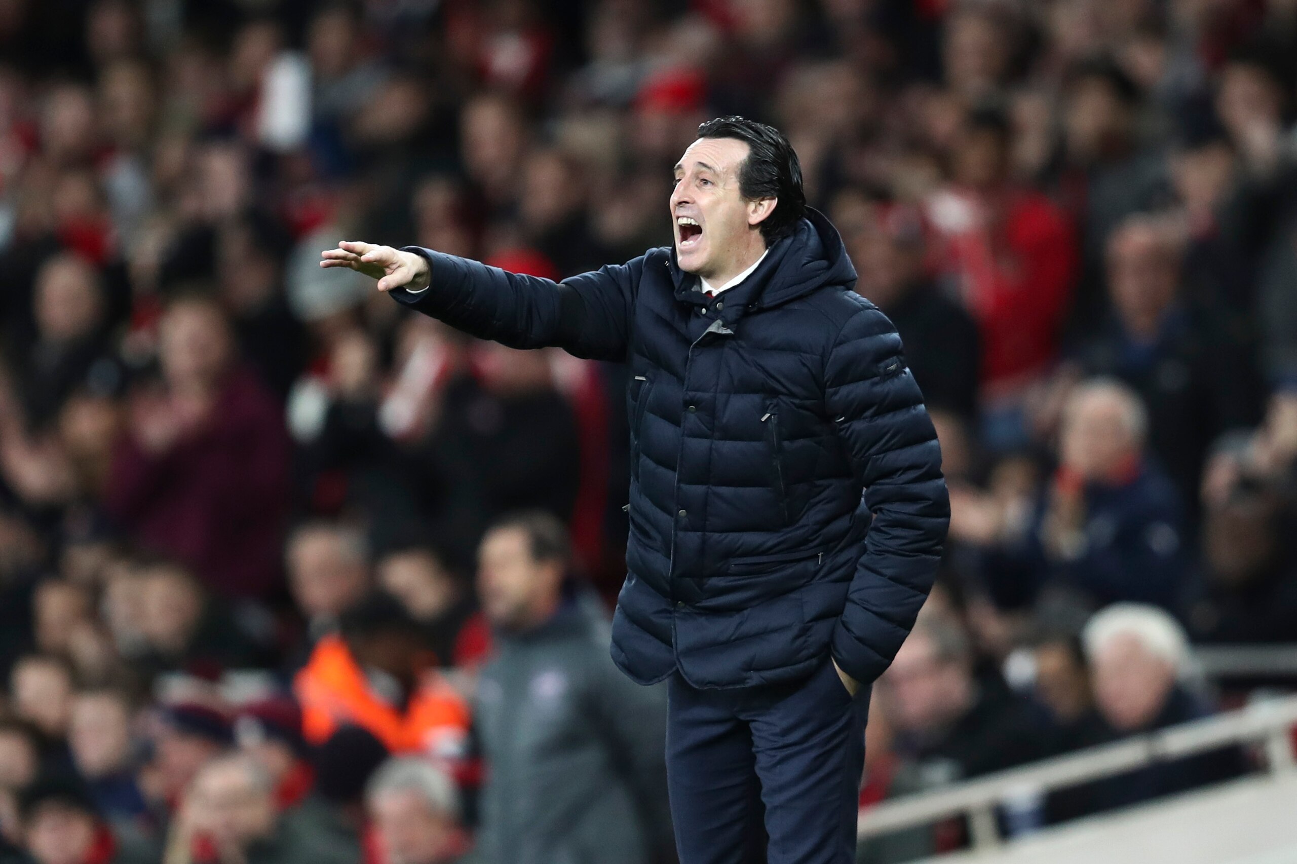 LONDON, ENGLAND - JANUARY 01: Unai Emery the manager / head coach of Arsenal during the Premier League match between Arsenal FC and Fulham FC at Emirates Stadium on January 1, 2019 in London, United Kingdom. (Photo by James Baylis - AMA/Getty Images) LONDON, ENGLAND - JANUARY 01: Unai Emery the manager / head coach of Arsenal during the Premier League match between Arsenal FC and Fulham FC at Emirates Stadium on January 1, 2019 in London, United Kingdom. (Photo by James Baylis - AMA/Getty Images)