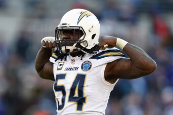 Melvin Ingram dominated with two sacks and seven tackles on Sunday.