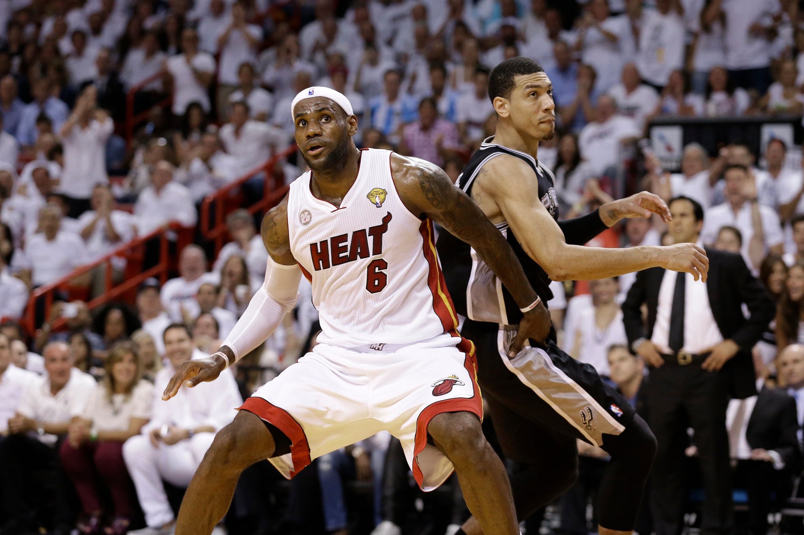 Losing to James and the Heat in the 2013 Finals convinced Danny Green to stop wearing the shoes of his onetime teammate. Losing to James and the Heat in the 2013 Finals convinced Danny Green to stop wearing the shoes of his onetime teammate.