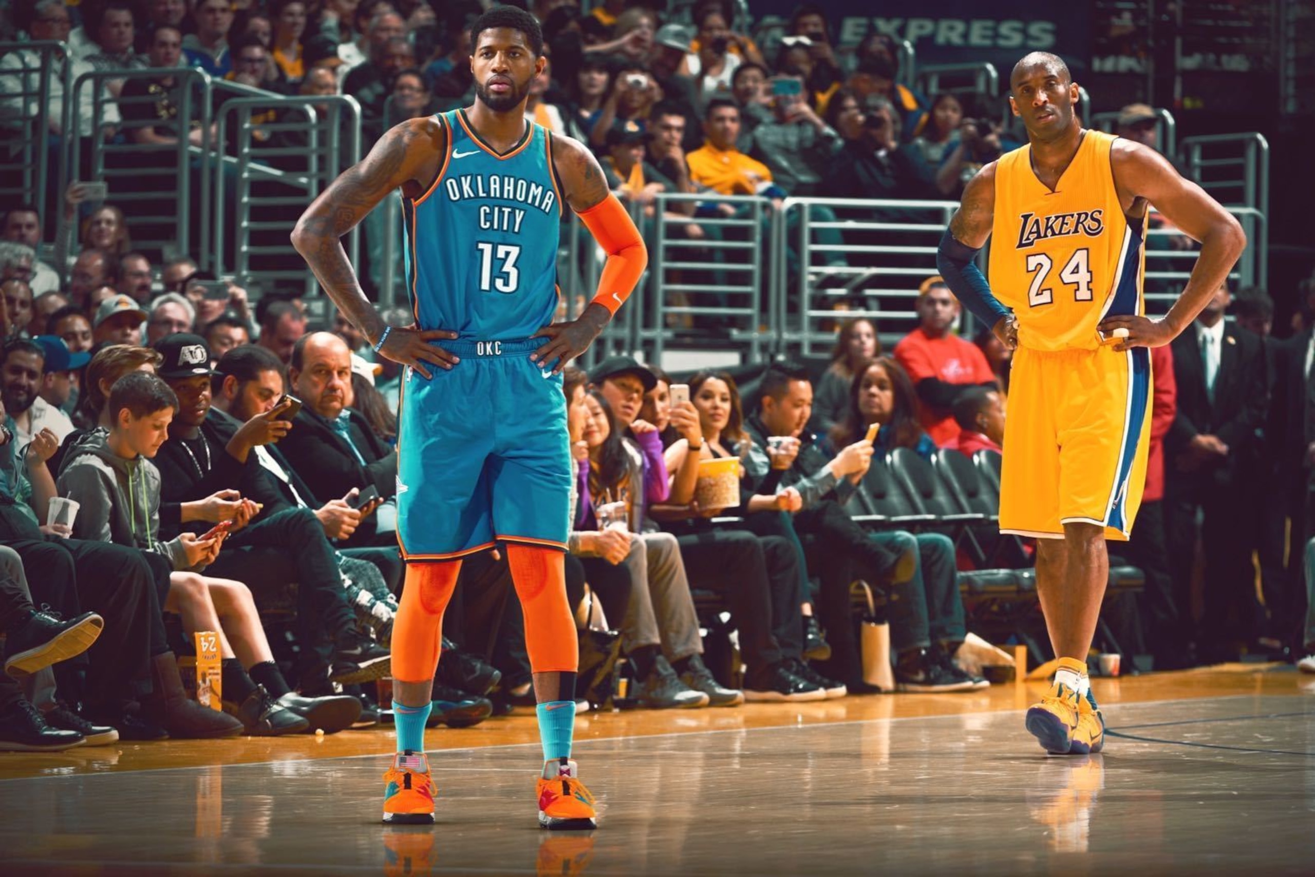 George hopes his shoes' popularity among NBA players helps him build a sneaker legacy similar to that of Kobe Bryant.