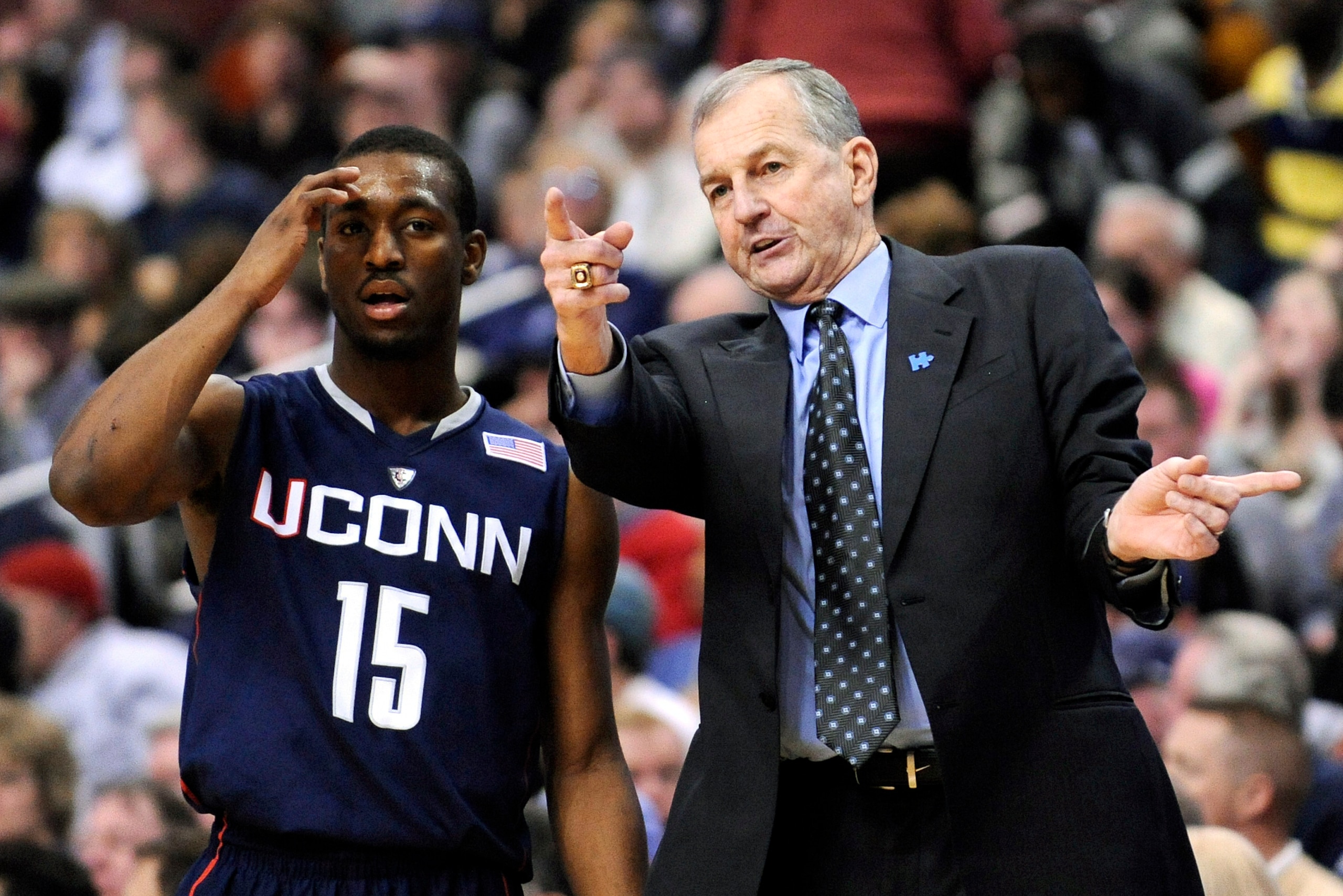 Walker, born in New York City, adapted quickly to the quieter life in Storrs, Connecticut, where he helped lead Jim Calhoun to his last national title at UConn.