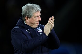 LONDON, ENGLAND - JANUARY 05:  Roy Hodgson, Manager of Crystal Palace acknowledges the fans prior to the FA Cup Third Round match between Crystal Palace and Grimsby Town at Selhurst Park on January 5, 2019 in London, United Kingdom.  (Photo by Dan Istiten