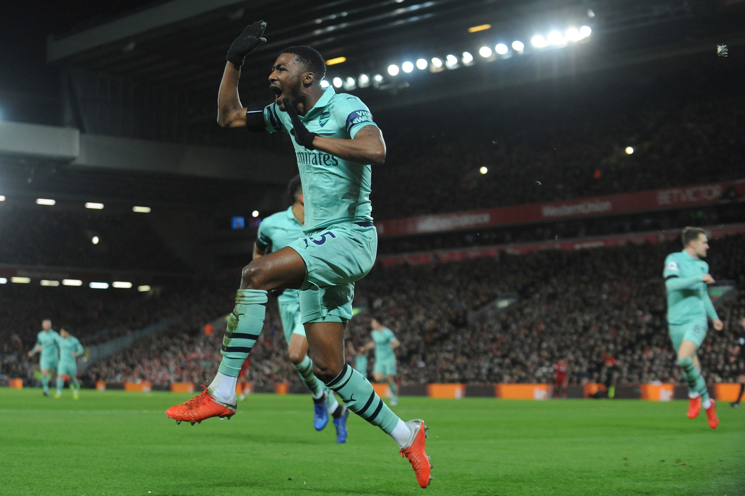 Maitland-Niles could well be pressed into action at full-back again.