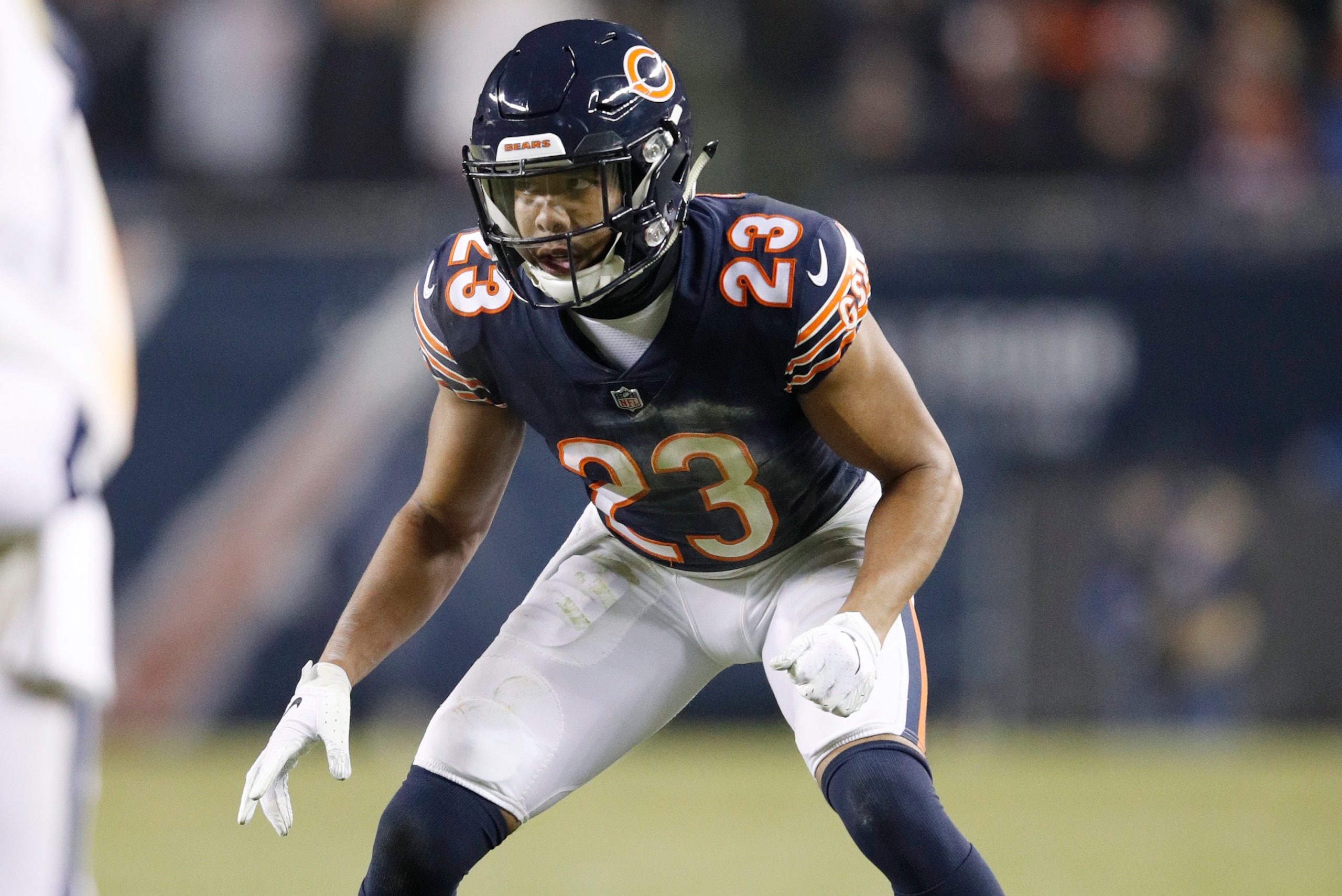 CHICAGO, IL - DECEMBER 09: Kyle Fuller #23 of the Chicago Bears in action during the game against the Los Angeles Rams at Soldier Field on December 9, 2018 in Chicago, Illinois. The Bears won 15-6. (Photo by Joe Robbins/Getty Images)