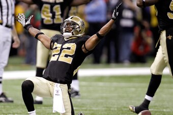 Porter after his game-saving play in the NFC Championship.