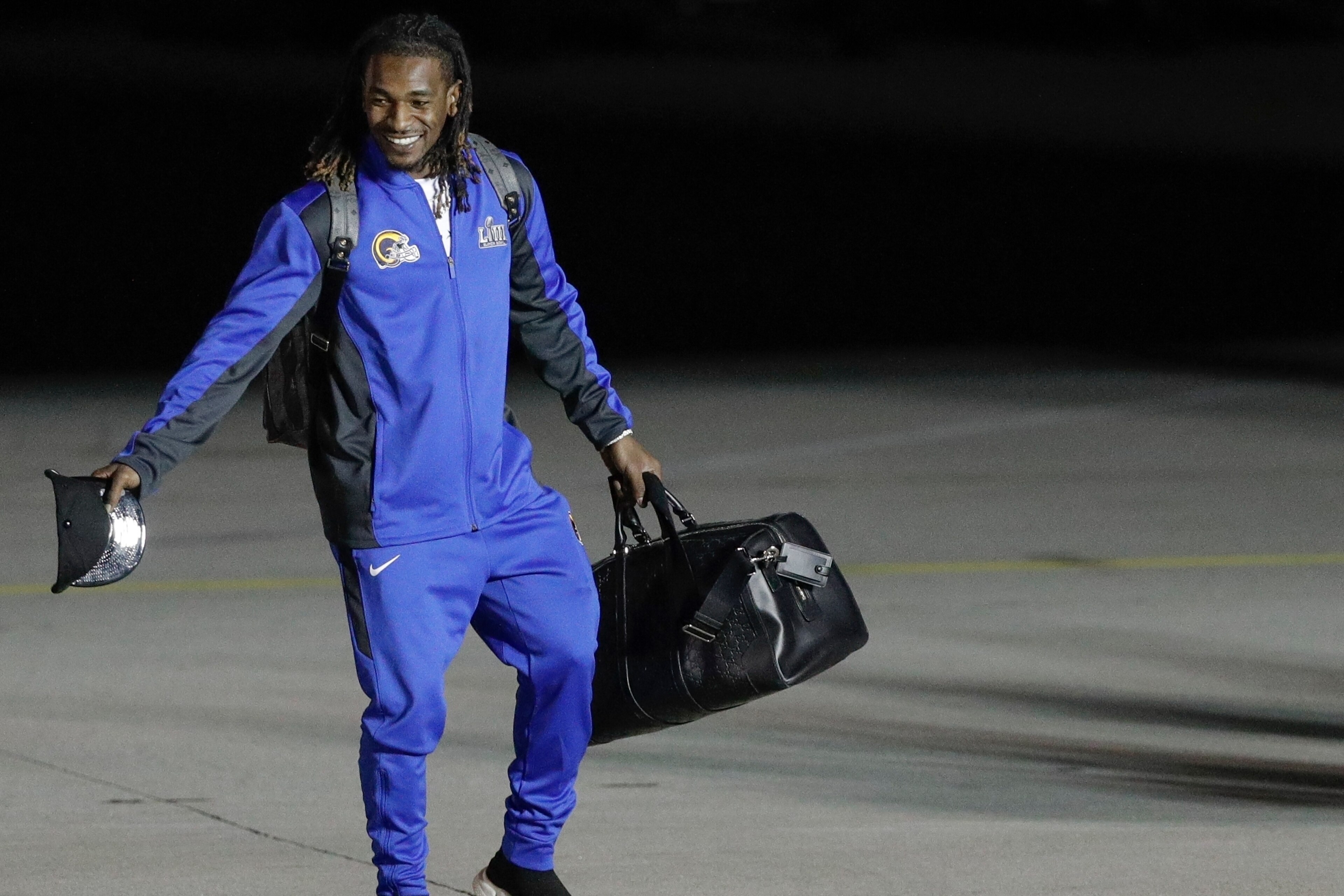 Robey-Coleman arrives in Atlanta on Sunday.