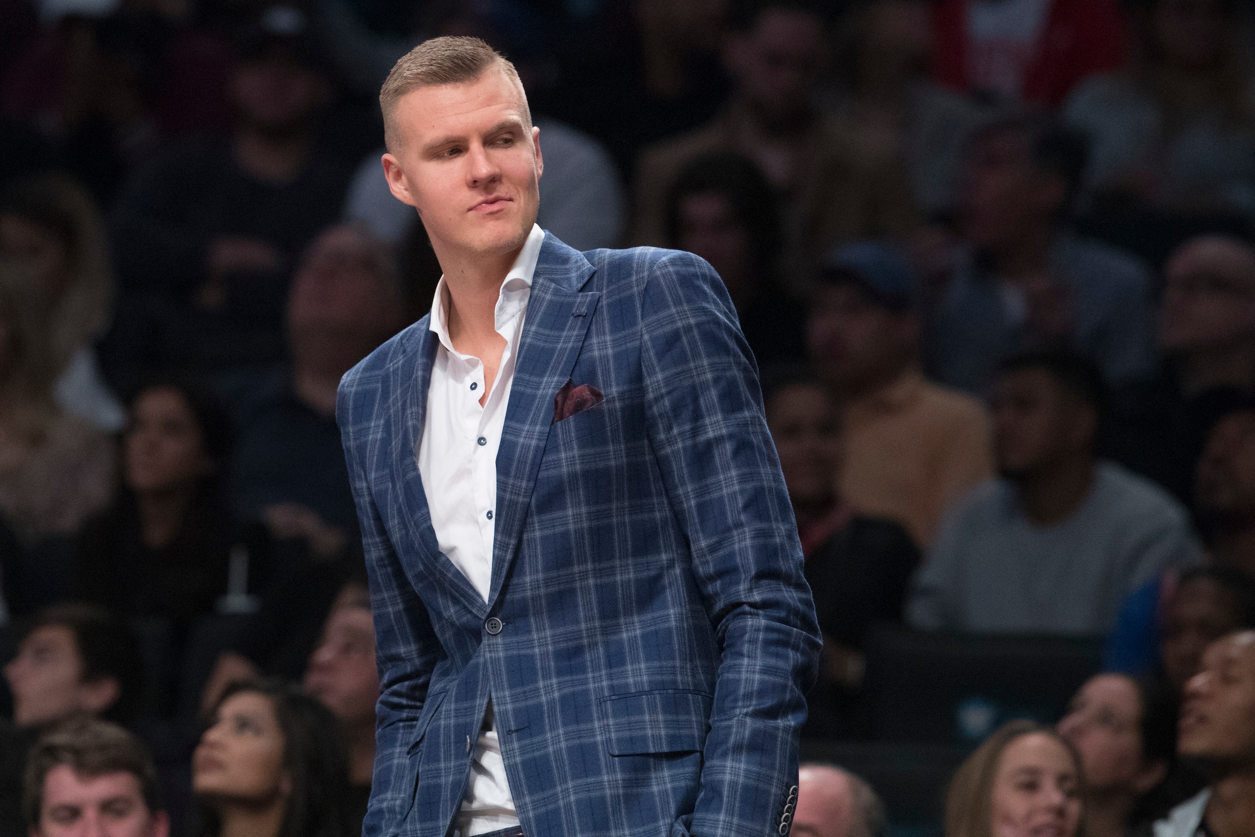 Though the Knicks have been working to improve their relationship with Kristaps Porzingis, they may have to consider parting with him if they hope to land Anthony Davis in a trade. Though the Knicks have been working to improve their relationship with Kristaps Porzingis, they may have to consider parting with him if they hope to land Anthony Davis in a trade.