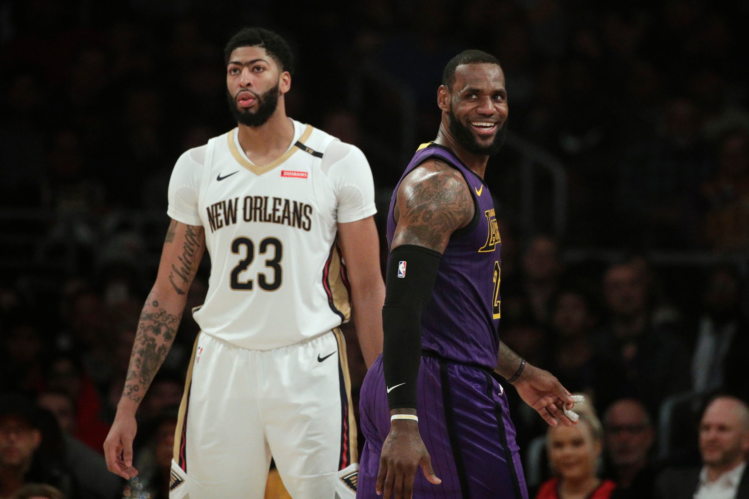Both represented by the same agent, Davis and LeBron James may soon be teammates if the Lakers can convince the Pelicans to send their franchise center to L.A., where many expect he wants to go. Both represented by the same agent, Davis and LeBron James may soon be teammates if the Lakers can convince the Pelicans to send their franchise center to L.A., where many expect he wants to go.