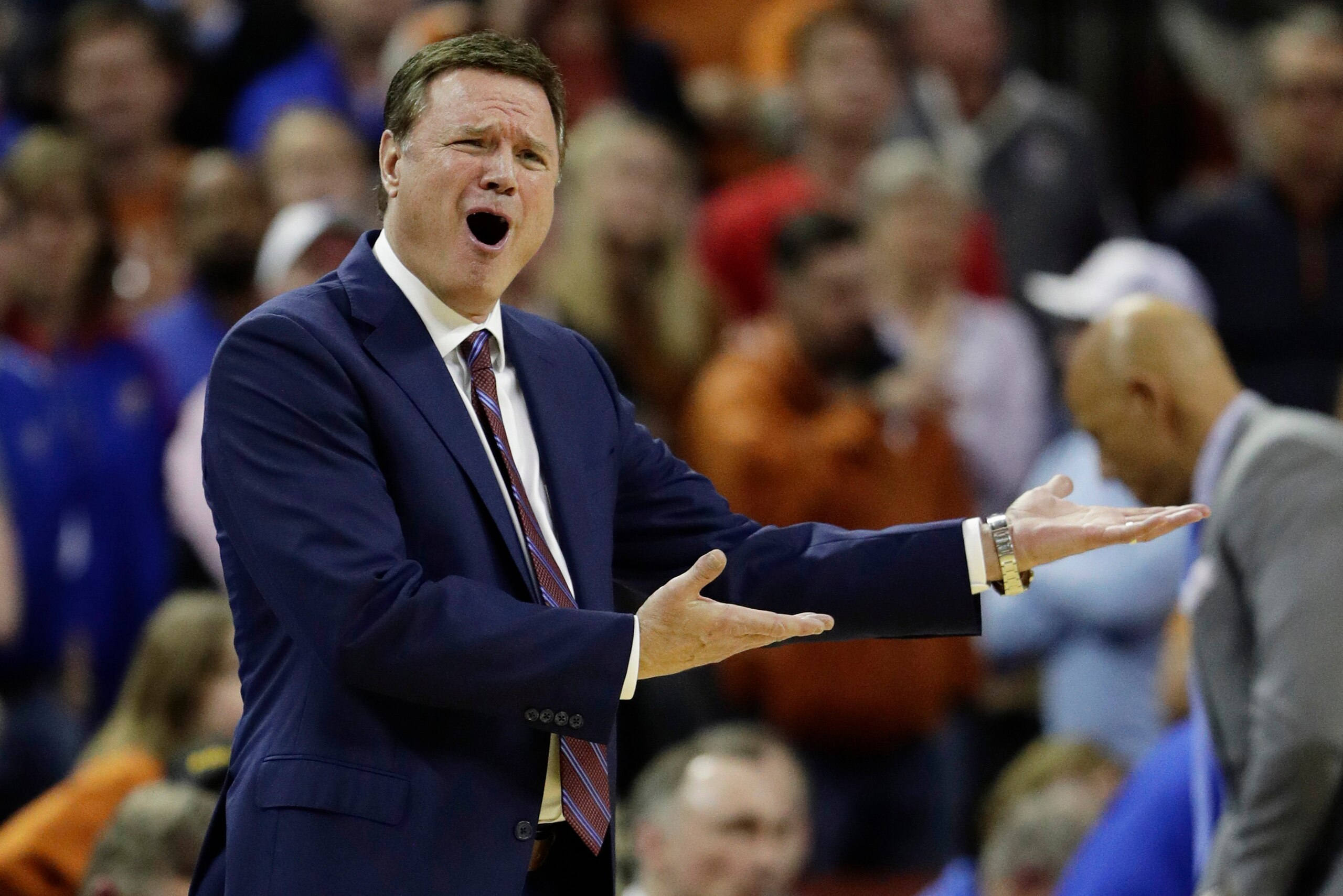 Kansas head coach Bill Self.