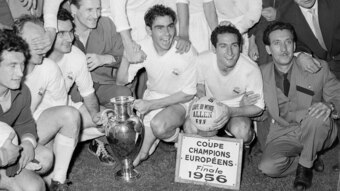 Real Madrid won the inaugural tournament during the 1955-56 season.