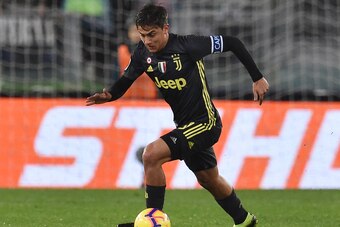 ROME, ITALY - JANUARY 27:  Paulo Dybala of Juventus in action during the Serie A match between SS Lazio and Juventus at Stadio Olimpico on January 27, 2019 in Rome, Italy.  (Photo by Giuseppe Bellini/Getty Images)
