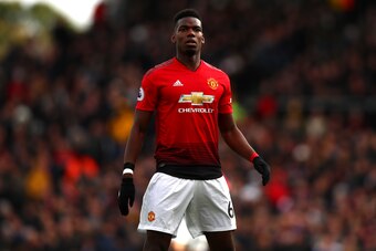 LONDON, ENGLAND - FEBRUARY 09: Paul Pogba of Manchester United during the Premier League match between Fulham FC and Manchester United at Craven Cottage on February 9, 2019 in London, United Kingdom. (Photo by Chloe Knott - Danehouse/Getty Images)