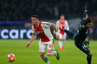 Resurgent Tadic didn't look out of place against the Champions League's most successful club.