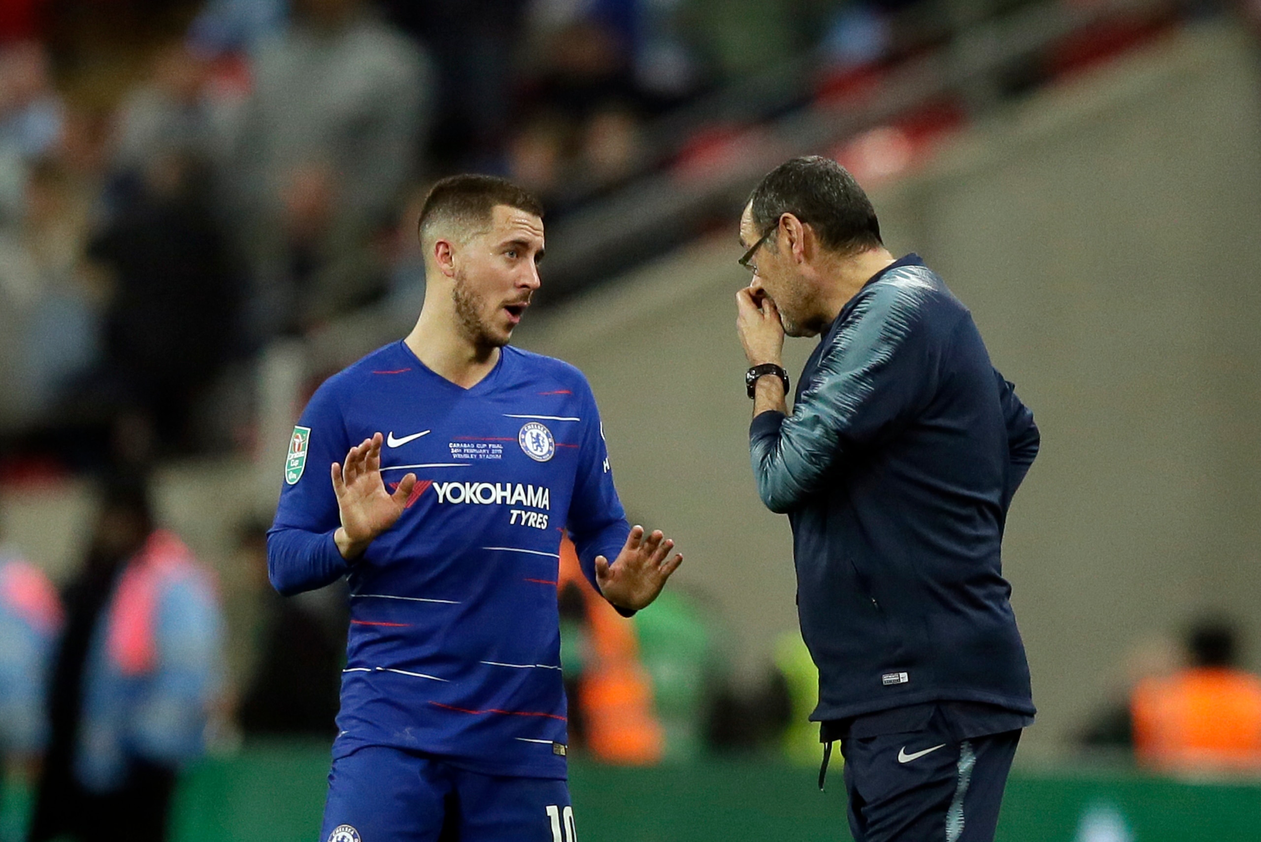 Hazard has said Chelsea's players are on board with what Sarri is trying to do.