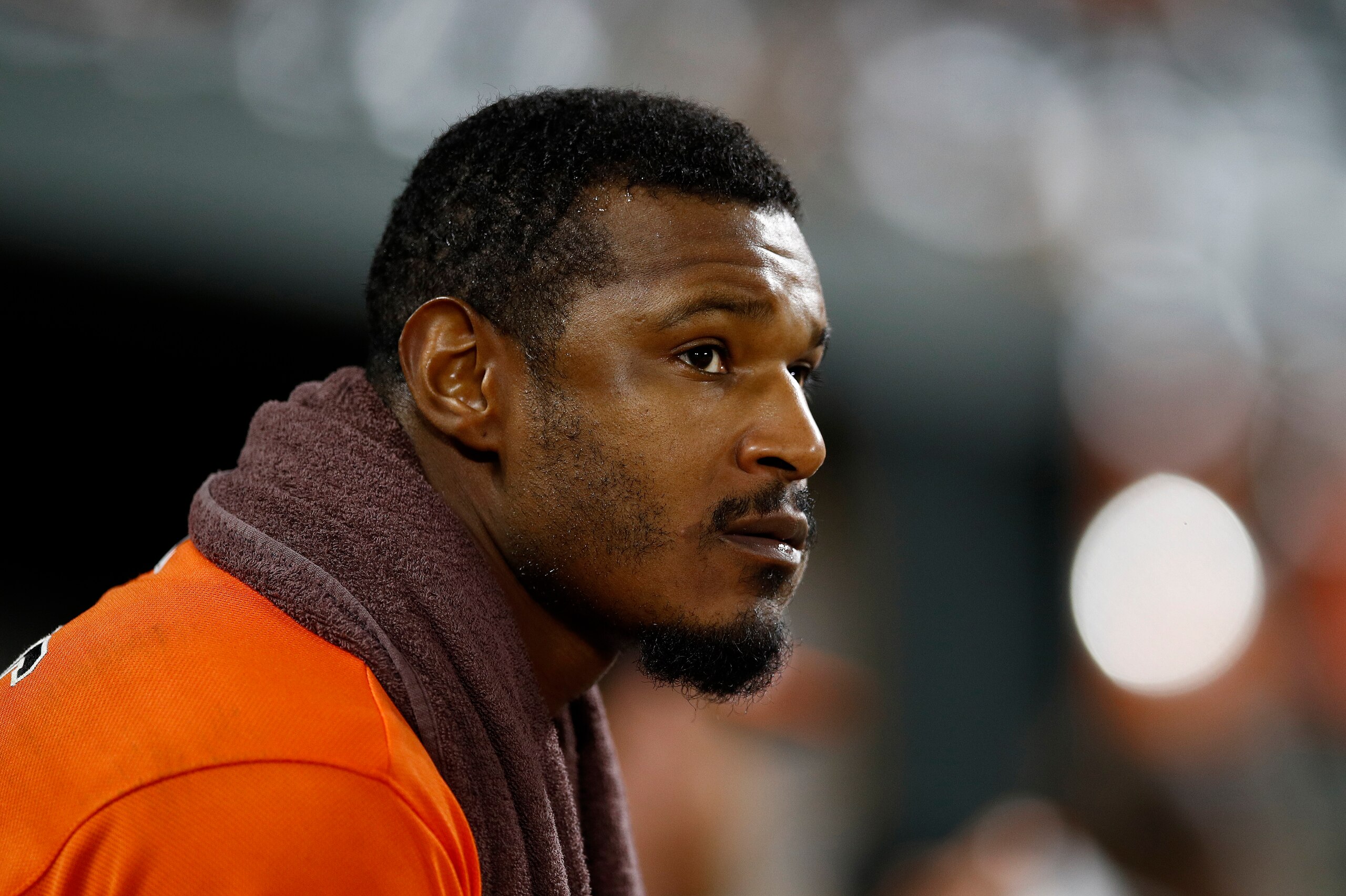 A career .278 hitter with good defensive skills, Adam Jones has been unable to find a team to employ him at age 33. A career .278 hitter with good defensive skills, Adam Jones has been unable to find a team to employ him at age 33.