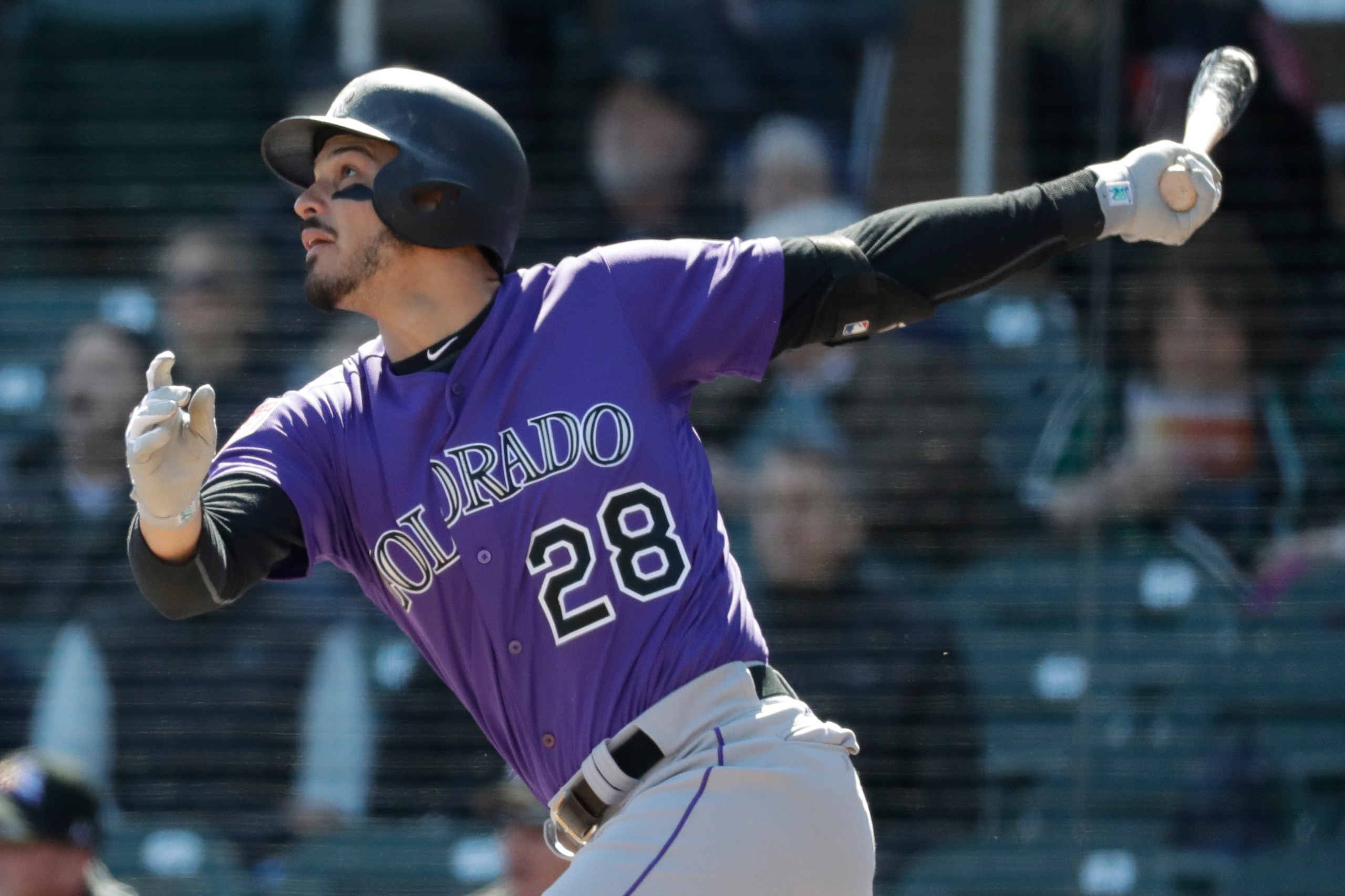 Still shy of his 28th birthday, Nolan Arenado negotiated a deal for the game's largest annual average position-player salary with Colorado in recent weeks. Still shy of his 28th birthday, Nolan Arenado negotiated a deal for the game's largest annual average position-player salary with Colorado in recent weeks.