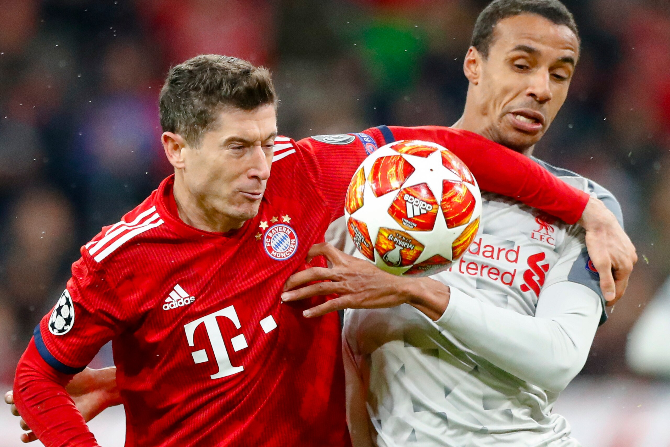 Lewandowski was left to toil in isolation by Bayern's negative tactics.