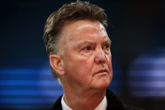 MANCHESTER, ENGLAND - NOVEMBER 21: Louis Van Gaal prior to the UEFA Champions League group F match between Manchester City and Feyenoord at Etihad Stadium on November 21, 2017 in Manchester, United Kingdom. (Photo by Robbie Jay Barratt - AMA/Getty Images)