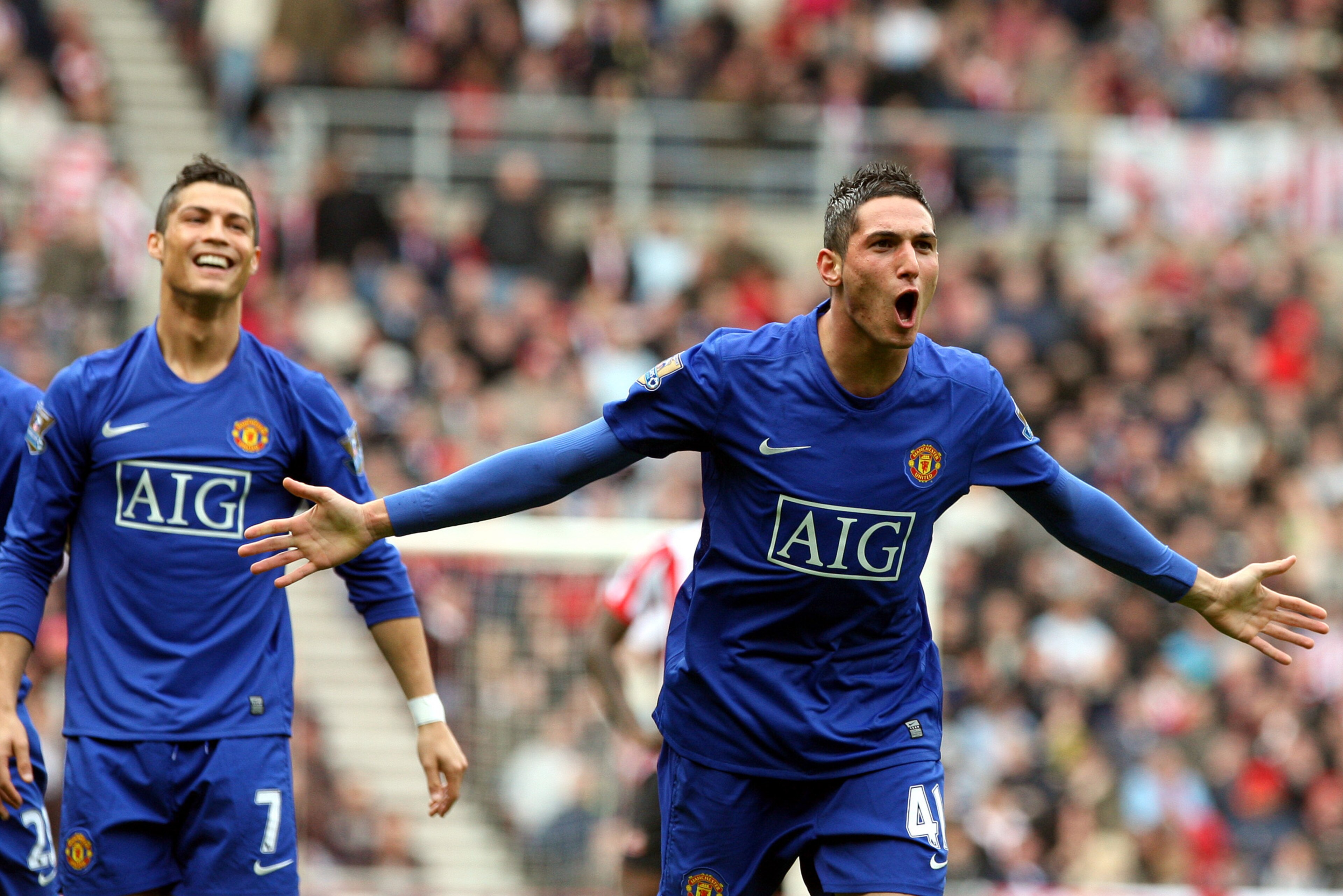 Macheda was a team-mate of Cristiano Ronaldo at Manchester United