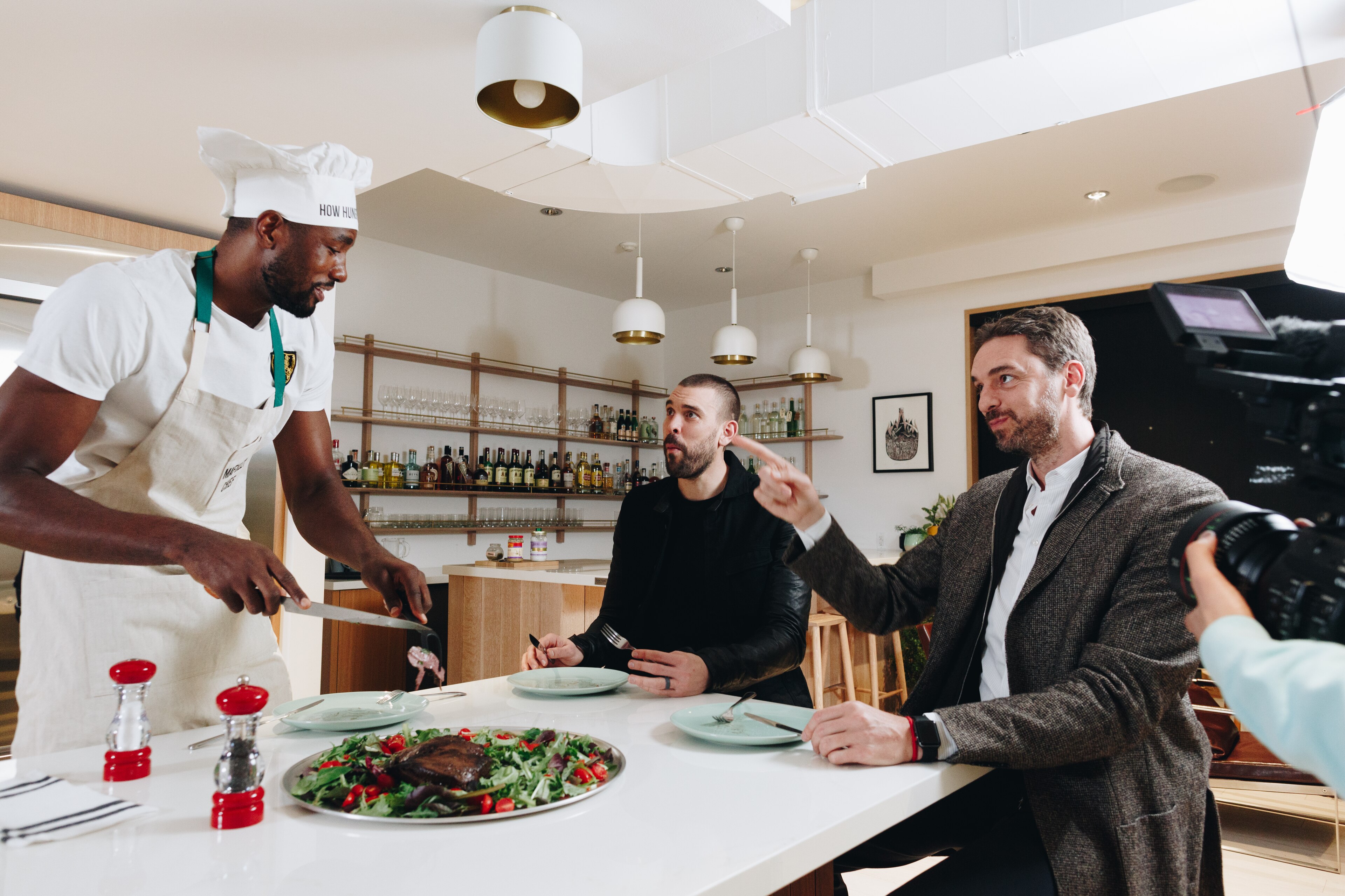 All season, Ibaka's cooking show has been an easy off-court chemistry builder for the Raptors.