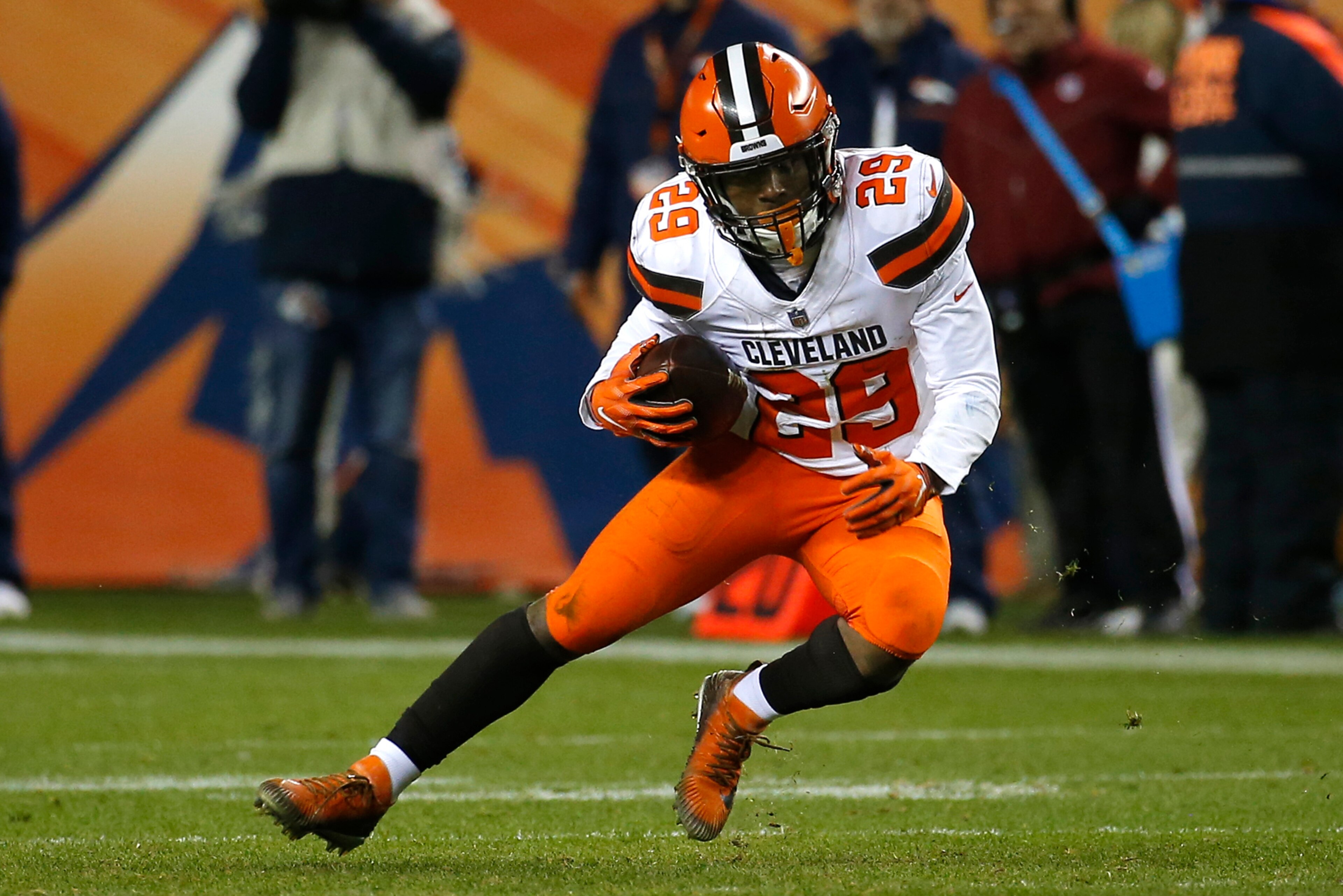 Cleveland Browns running back Duke Johnson Jr. Cleveland Browns running back Duke Johnson Jr.