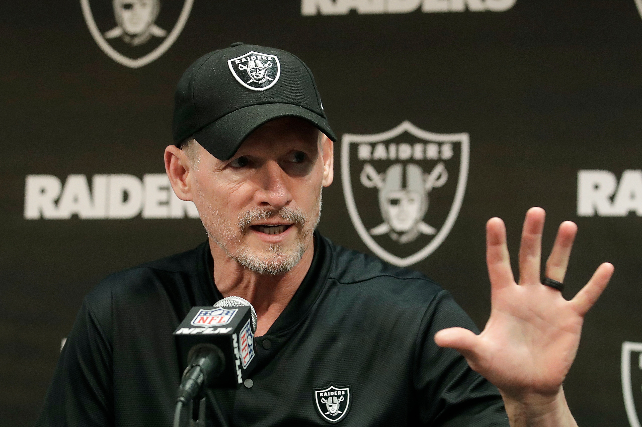 Oakland Raiders general manager Mike Mayock