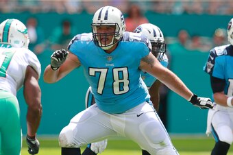 Tennessee Titans right tackle Jack Conklin