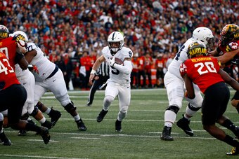 Though he cast himself as a quarterback only in the predraft process, Ravens rookie Trace McSorley likely will be asked to run the ball often, as he did at Penn State.