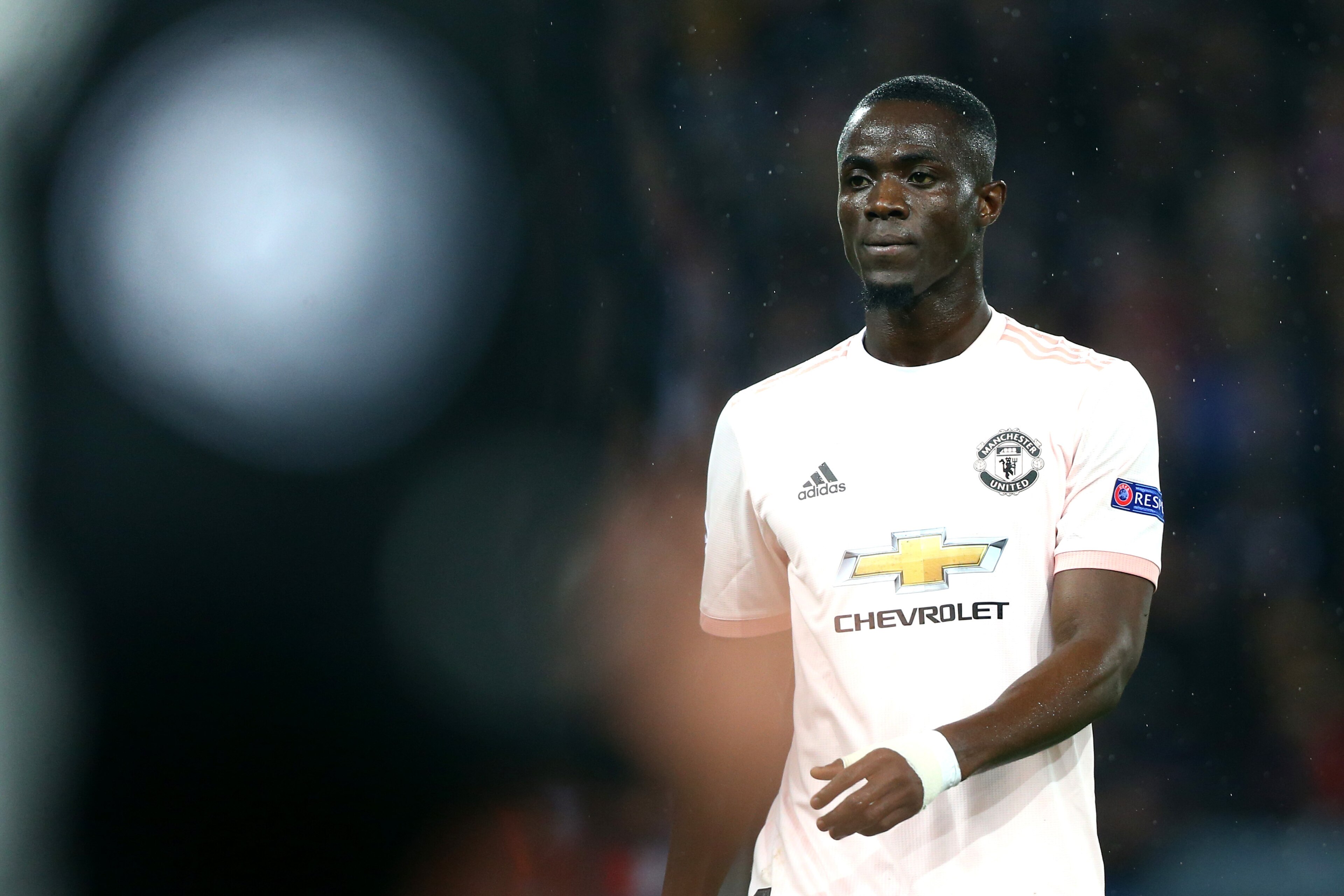 PARIS,FRANCE - MARCH 6: Eric Bailly of Manchester United during the UEFA Champions League Round of 16 Second Leg match between Paris Saint-Germain and Manchester United at Parc des Princes on March 6, 2019 in Paris, . (Photo by Chloe Knott - Danehouse/Get PARIS,FRANCE - MARCH 6: Eric Bailly of Manchester United during the UEFA Champions League Round of 16 Second Leg match between Paris Saint-Germain and Manchester United at Parc des Princes on March 6, 2019 in Paris, . (Photo by Chloe Knott - Danehouse/Get