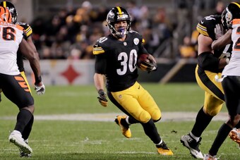James Conner averaged 4.53 yards per attempt in 2018 but missed three games in December, during which the Steelers went 1-2.