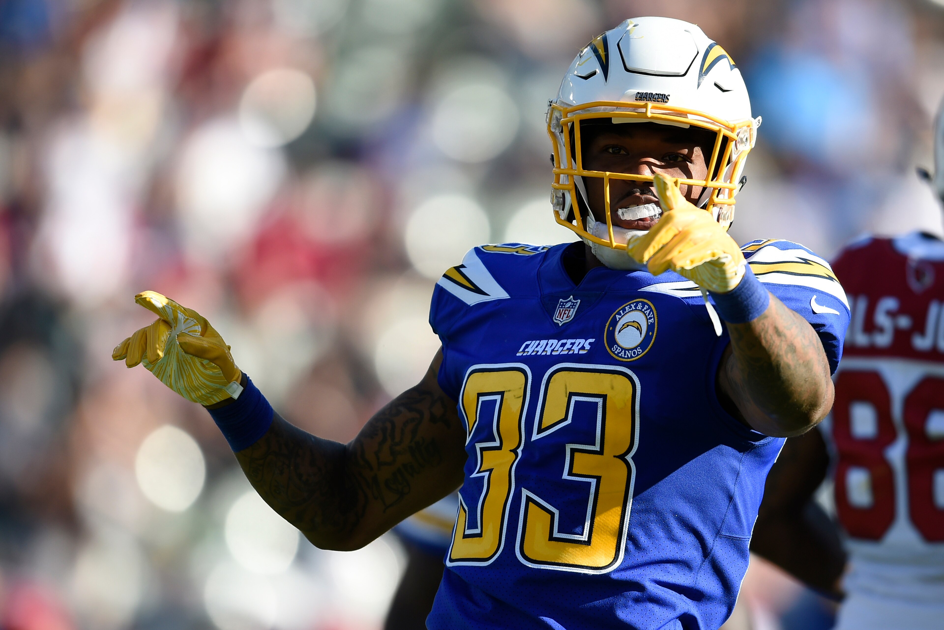 Adding Derwin James to the Chargers defense was almost unfair, and he responded with an  All-Pro season as a rookie.