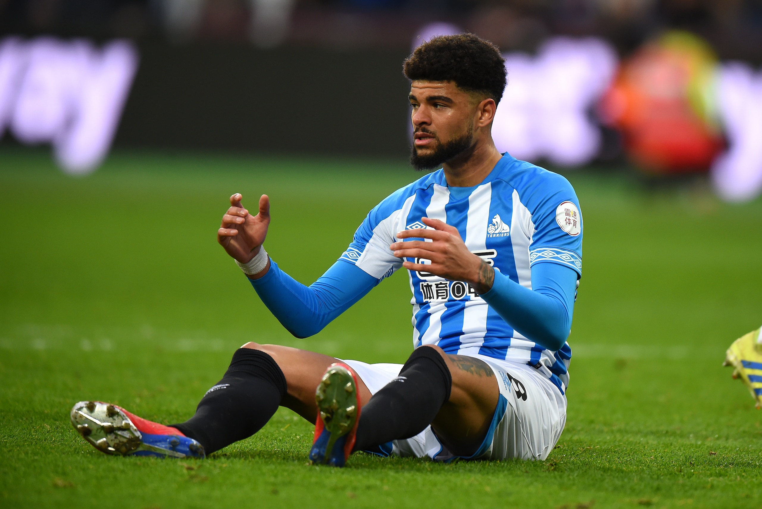 LONDON, ENGLAND - MARCH 16: Philip Billing of Huddersfield Town rues a missed chance during the Premier League match between West Ham United and Huddersfield Town at London Stadium on March 16, 2019 in London, United Kingdom. (Photo by Tony Marshall/Getty