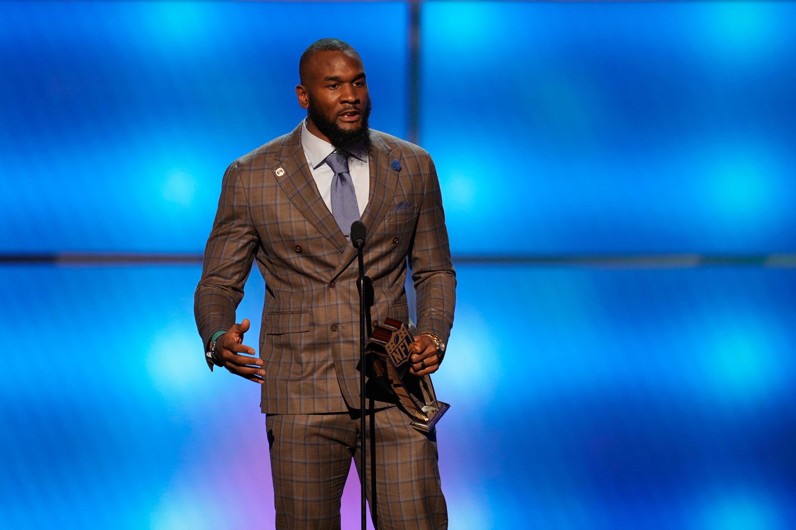 Leonard at the NFL Awards