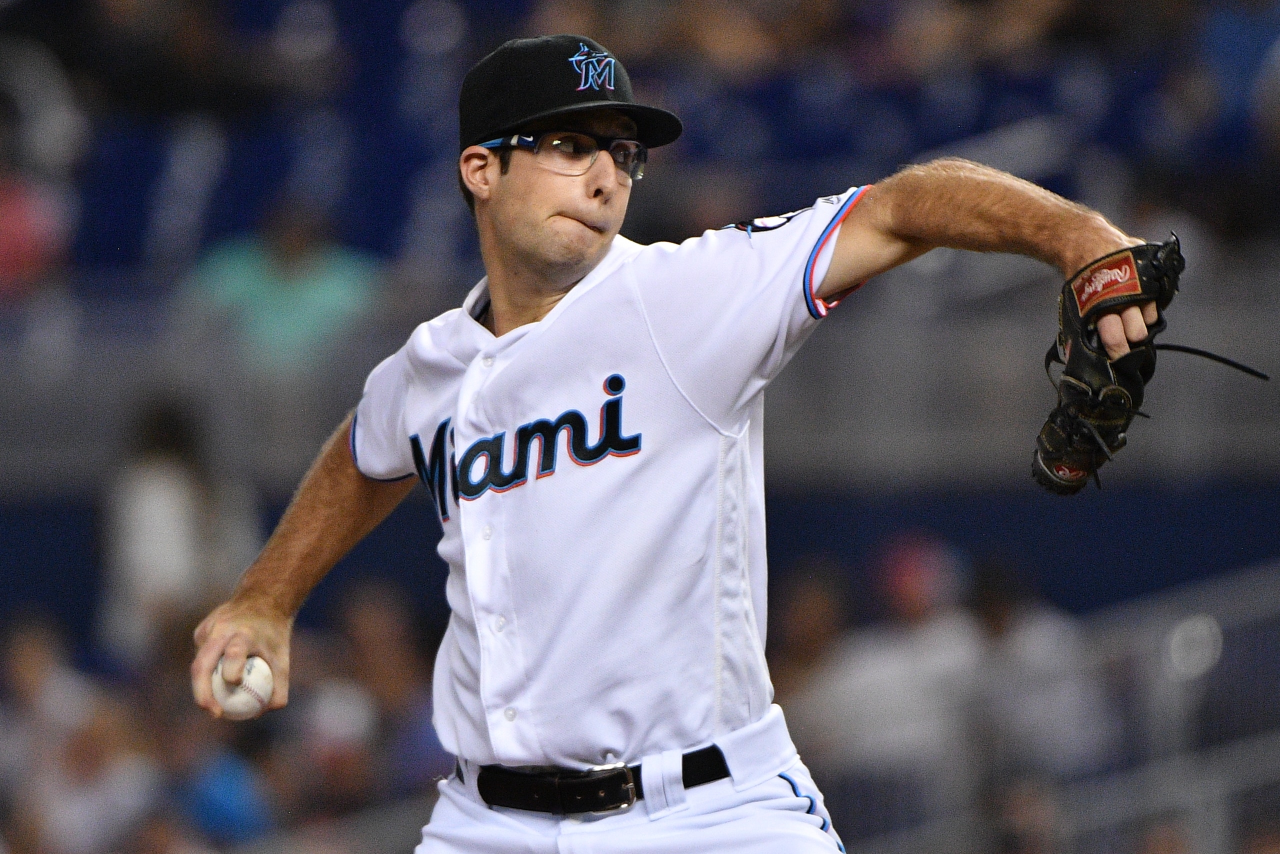 MIAMI, FL - JULY 30: Zac Gallen #52 of the Miami Marlins delivers a pitch in the first inning against the Minnesota Twins at Marlins Park on July 30, 2019 in Miami, Florida. (Photo by Mark Brown/Getty Images) MIAMI, FL - JULY 30: Zac Gallen #52 of the Miami Marlins delivers a pitch in the first inning against the Minnesota Twins at Marlins Park on July 30, 2019 in Miami, Florida. (Photo by Mark Brown/Getty Images)